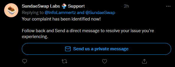 SundaeSwap scammers